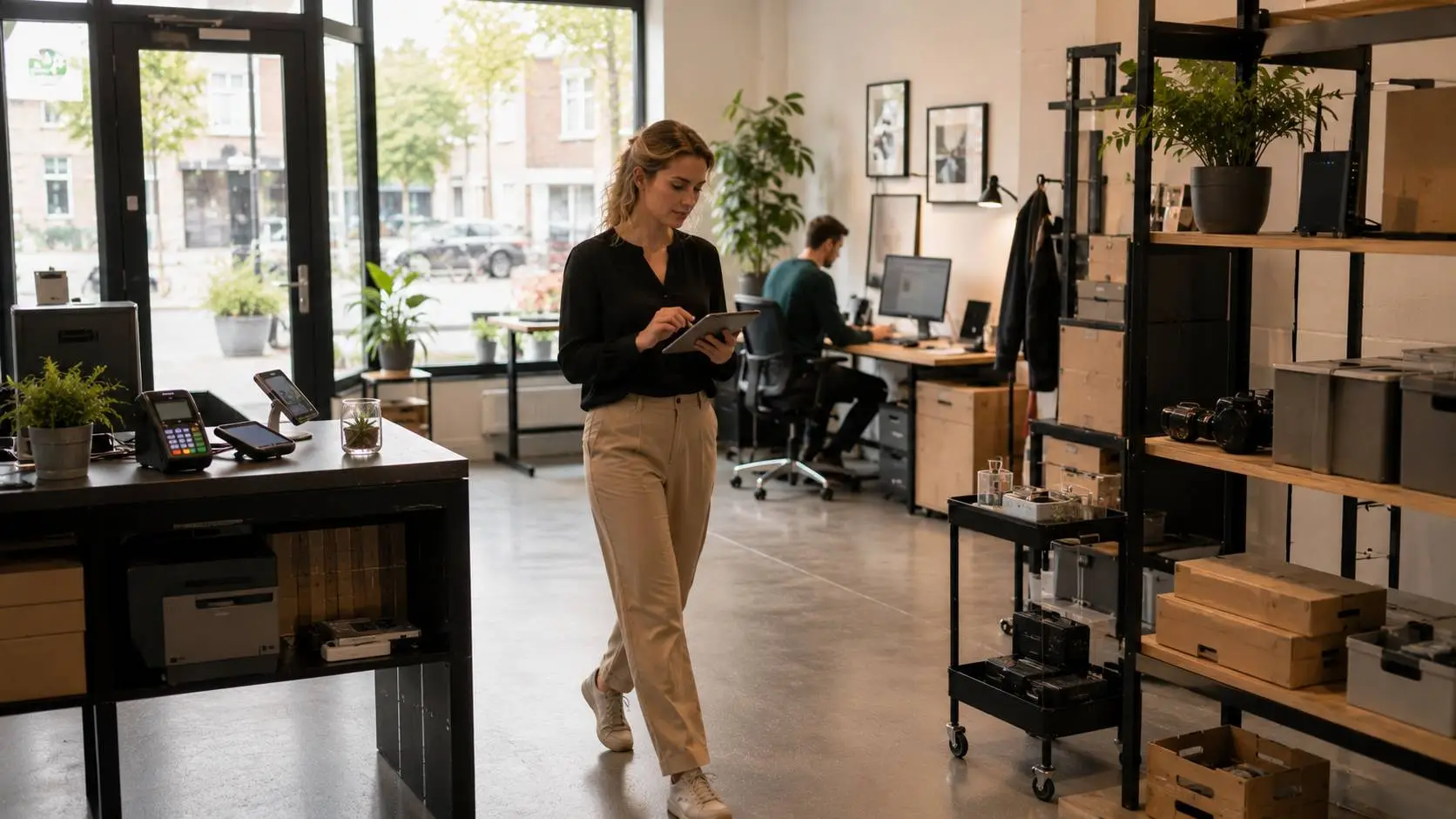 Zakelijk mobiel internet voor verschillende apparaten en werkzaamheden binnen een klein bedrijf
